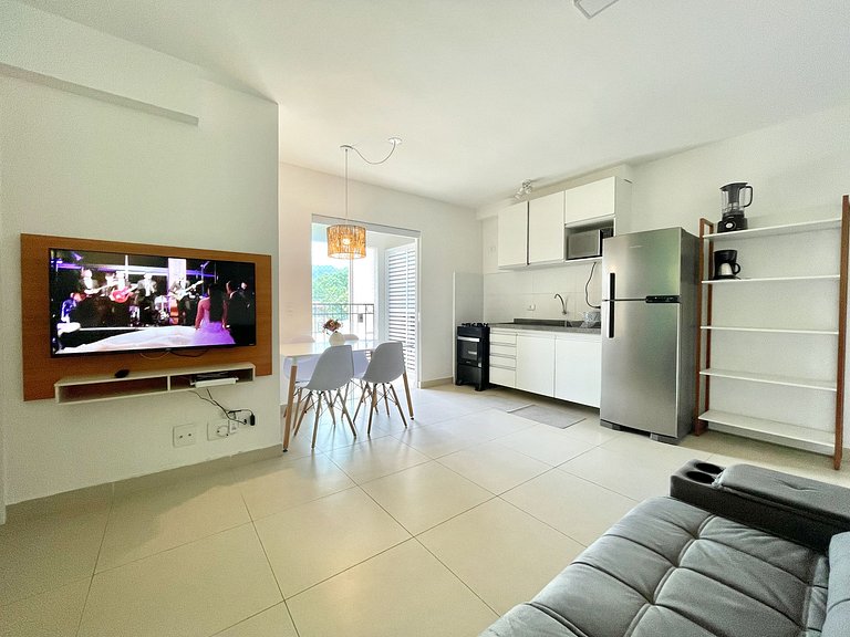 105_Apartamento charmoso c/ AC moderno e completo