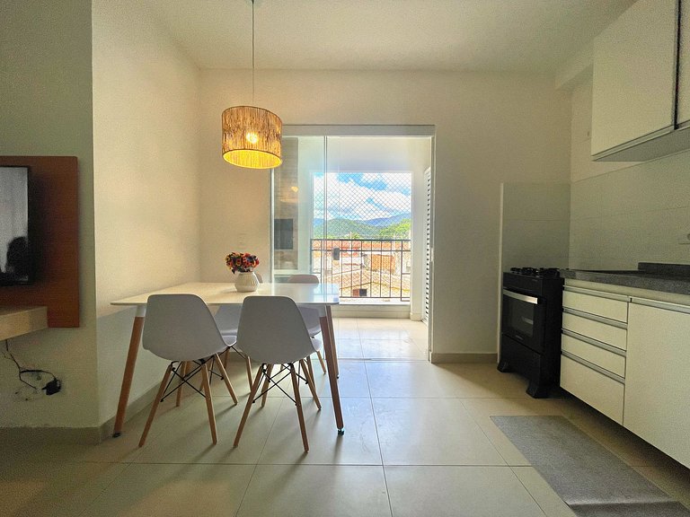 105_Apartamento charmoso c/ AC moderno e completo