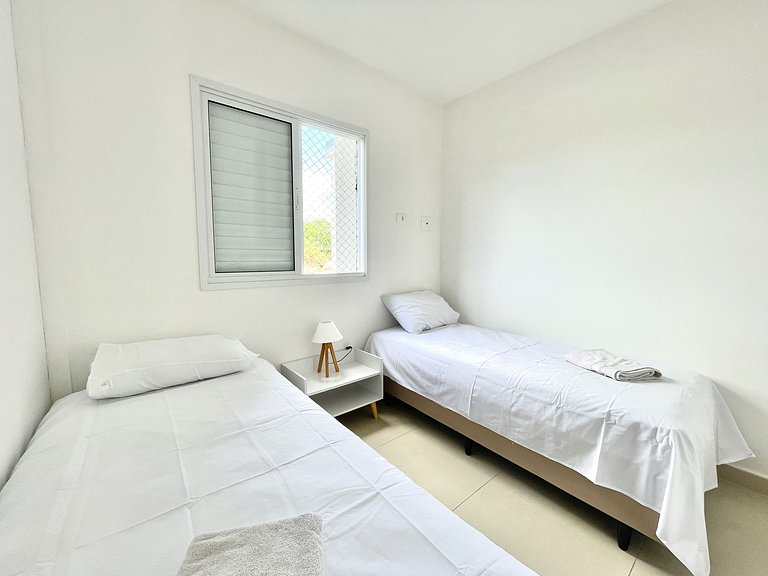 105_Apartamento charmoso c/ AC moderno e completo