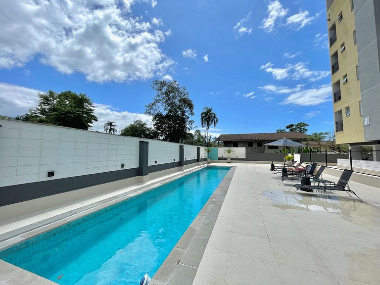 105_Apartamento charmoso c/ AC moderno e completo