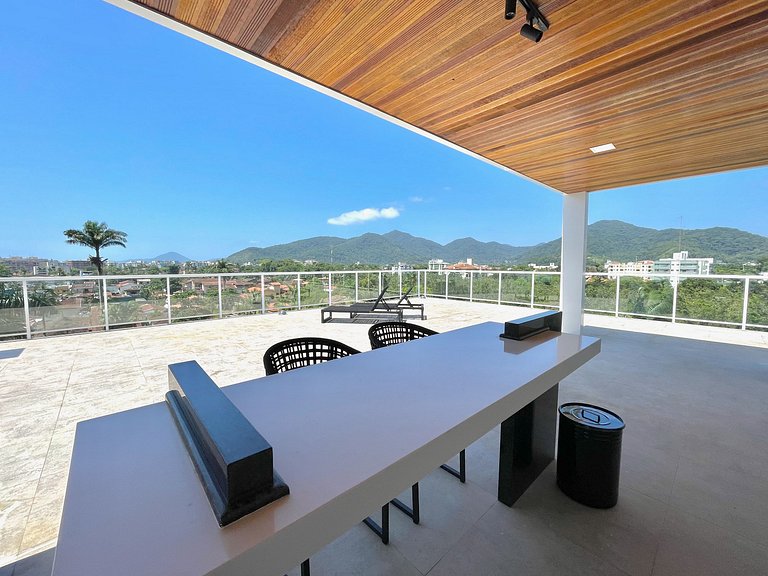 Luxo: cobertura exclusiva c/ SPA e vista incrível
