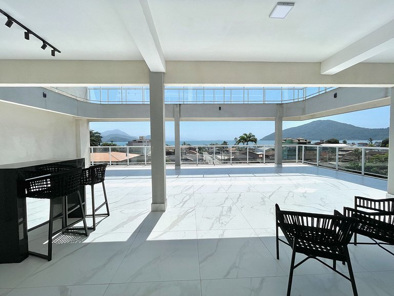 Luxo: cobertura exclusiva c/ SPA e vista incrível