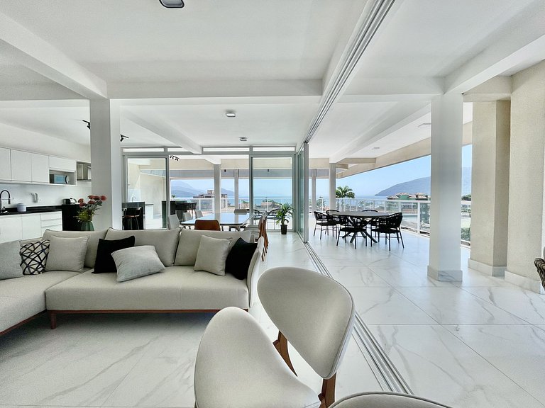 Luxo: cobertura exclusiva c/ SPA e vista incrível