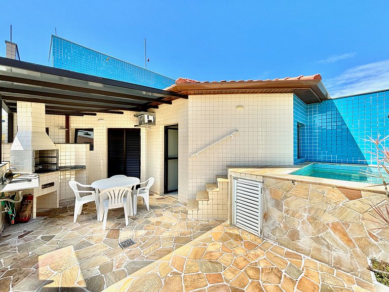 CO_44 Cobertura c/ piscina privativa Praia Grande