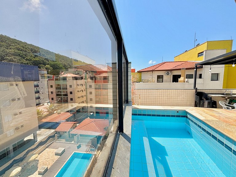 CO_44 Cobertura c/ piscina privativa Praia Grande