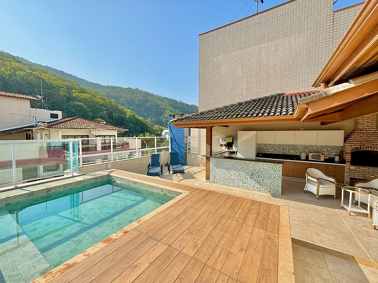 Co52_Cobertura c/ piscina privativa Praia Grande