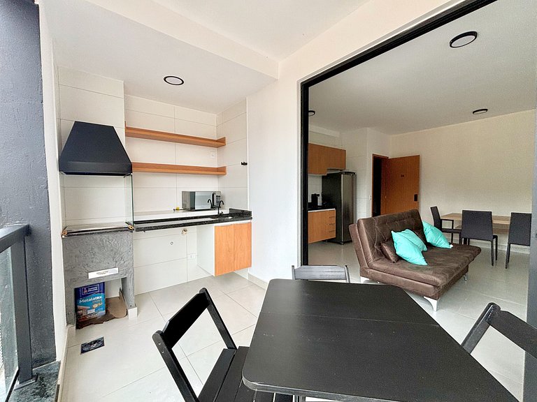 28_Apartamento 2 quartos novo 200m da praia