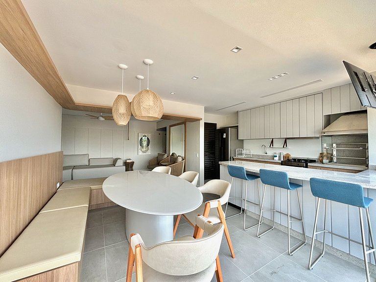 Luxo e conforto: apto 3 quartos c/ lazer completo