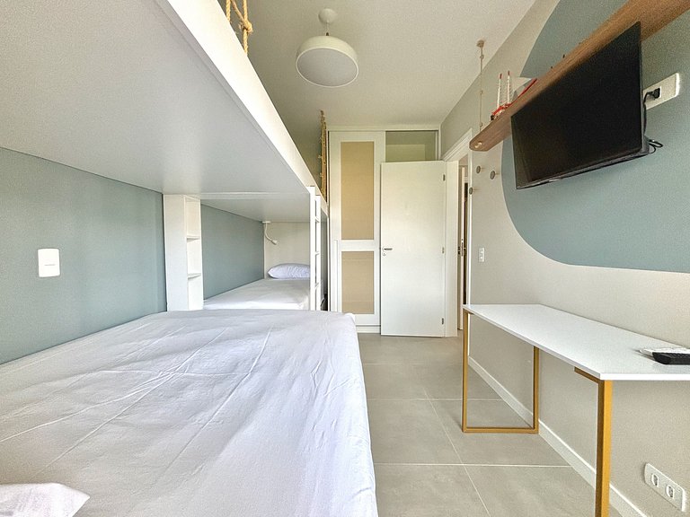 Luxo e conforto: apto 3 quartos c/ lazer completo