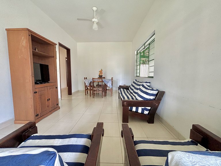 Pereque_Casa c/ piscina 200m da praia 4 quartos