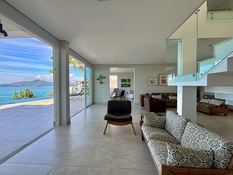 Luxo_villa exclusiva, 4 Suítes com Vista e Piscina