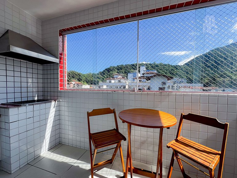 207_Apartamento 2 quartos 100m da praia c/ AC