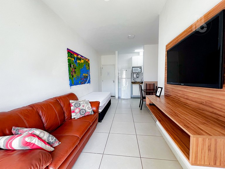 305_Apartamento 2 quartos 200m da praia c/ AC