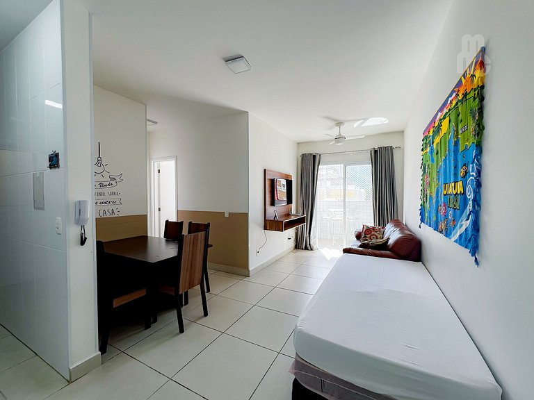 305_Apartamento 2 quartos 200m da praia c/ AC