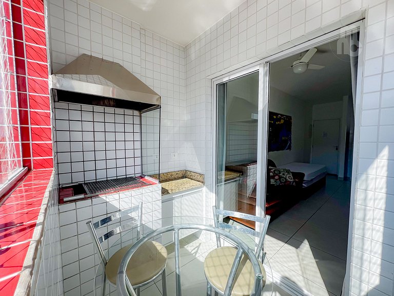 305_Apartamento 2 quartos 200m da praia c/ AC