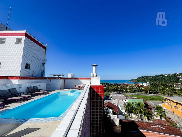 207_Apartamento 2 quartos 100m da praia c/ AC