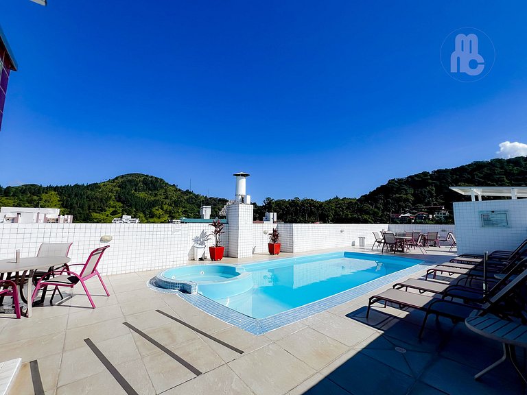 207_Apartamento 2 quartos 100m da praia c/ AC