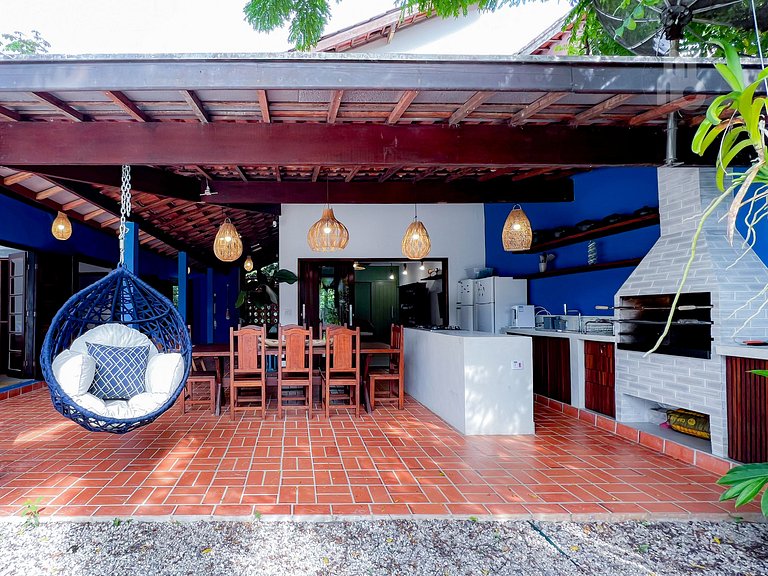 Itamambuca(vila)_ refúgio c/ piscina, 4 dorms e AC
