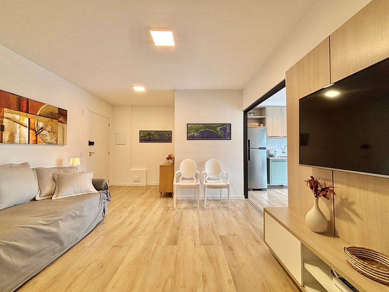 Duo_ Moderno apto 2 quartos c/ lazer completo