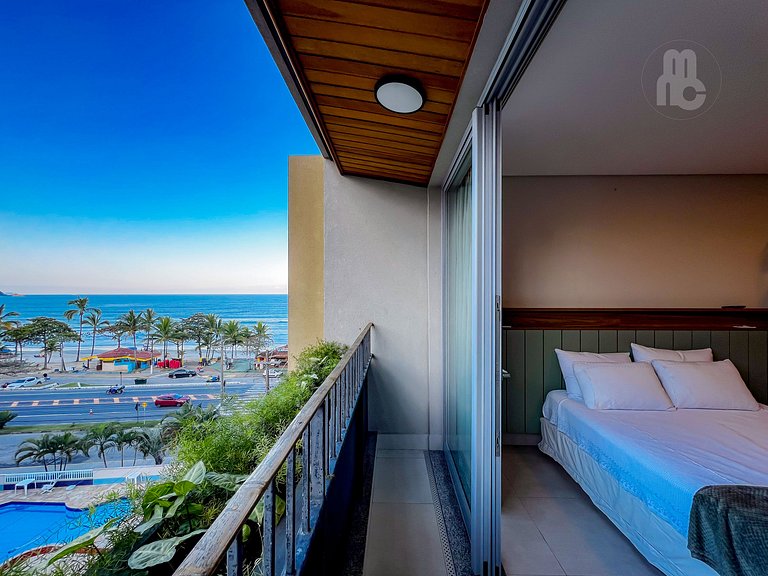 Bambu_2 quartos pé na areia c/ vista sensacional
