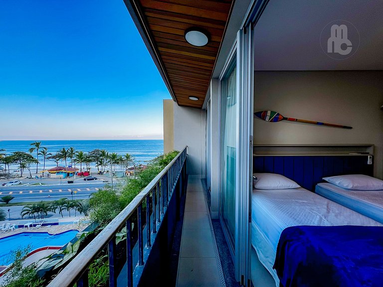 Bambu_2 quartos pé na areia c/ vista sensacional