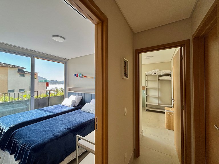 Bambu_2 quartos pé na areia c/ vista sensacional