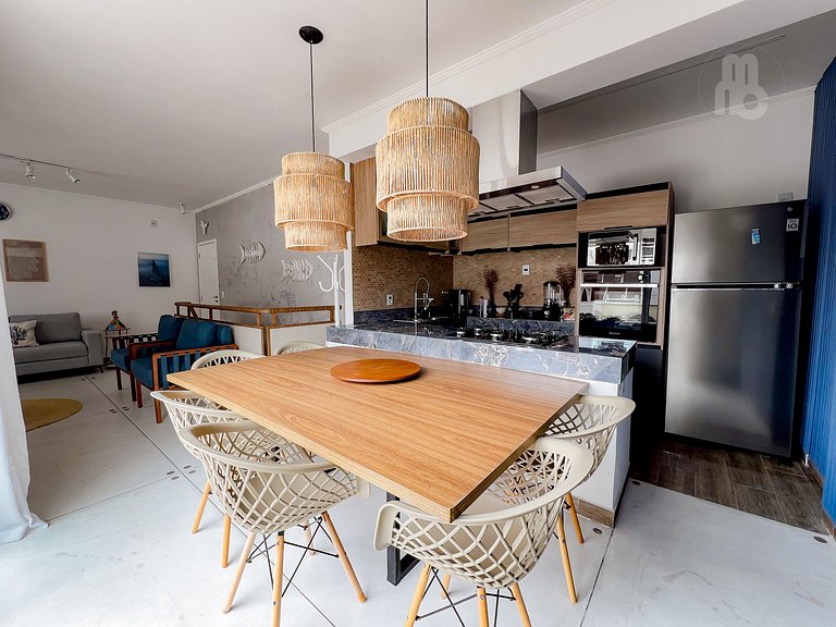 Cobertura Duplex c/ Jacuzzi na Praia Grande