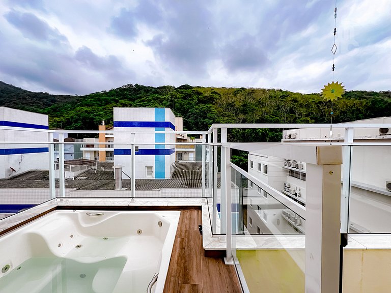 Cobertura Duplex c/ Jacuzzi na Praia Grande