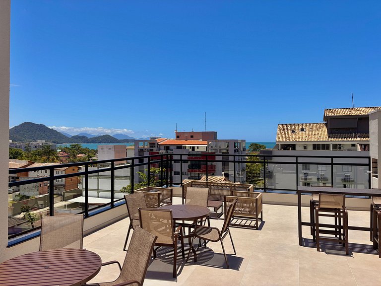 103_ AP novo c/ piscina vista mar 250m da praia