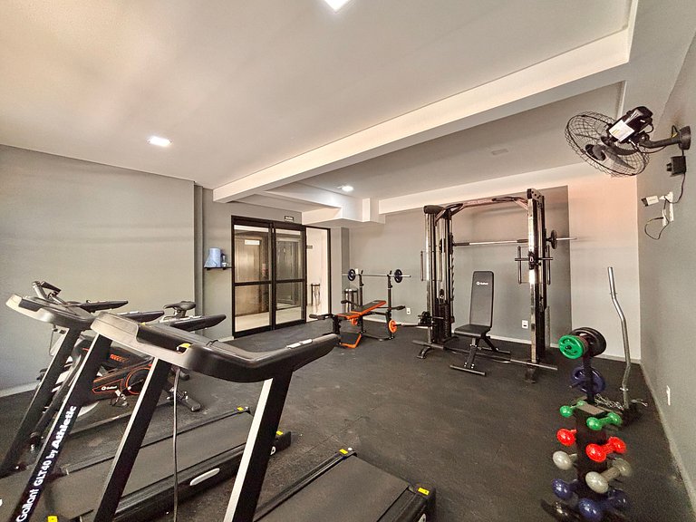 103_ AP novo c/ piscina vista mar 250m da praia