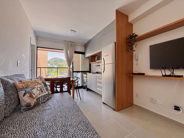 103_ AP novo c/ piscina vista mar 250m da praia