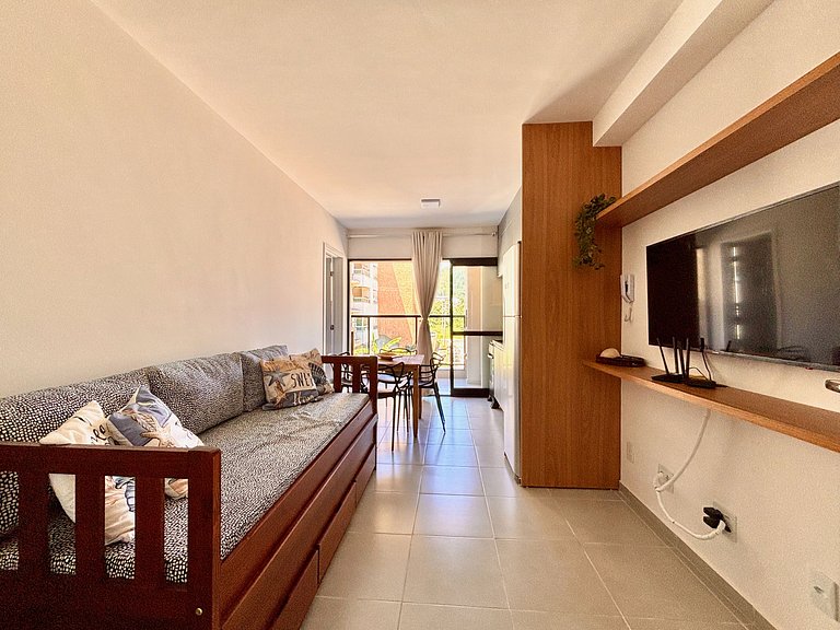 103_ AP novo c/ piscina vista mar 250m da praia