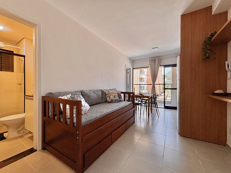 103_ AP novo c/ piscina vista mar 250m da praia