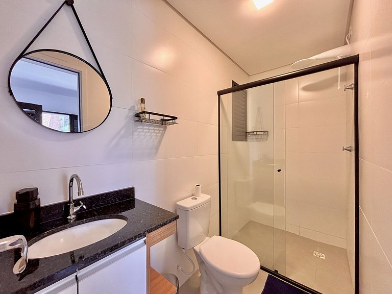 103_ AP novo c/ piscina vista mar 250m da praia