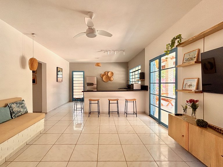 Ressaca_ casa c/ piscina, sossego e natureza 6P