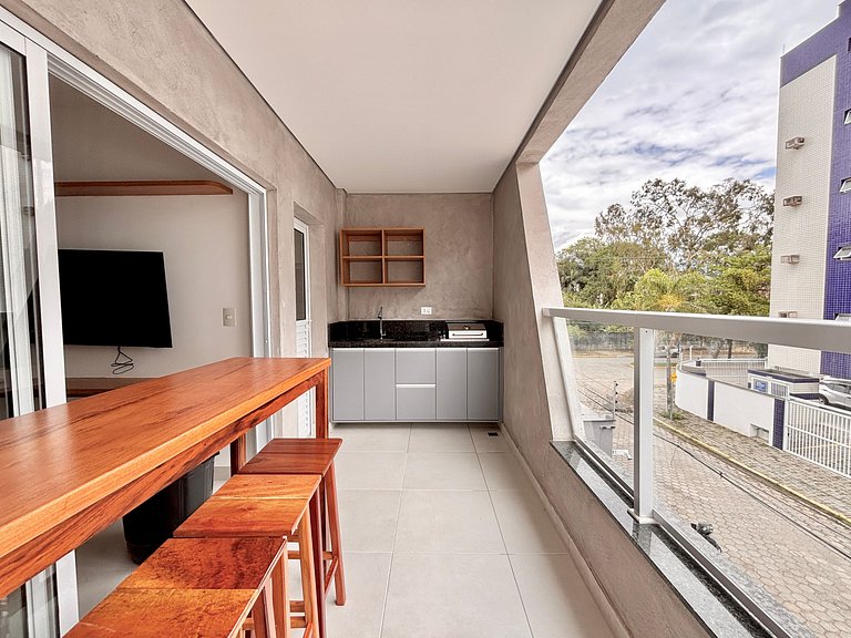 Z103_Ap novo 2 suítes entre Praia Grande e Itagua