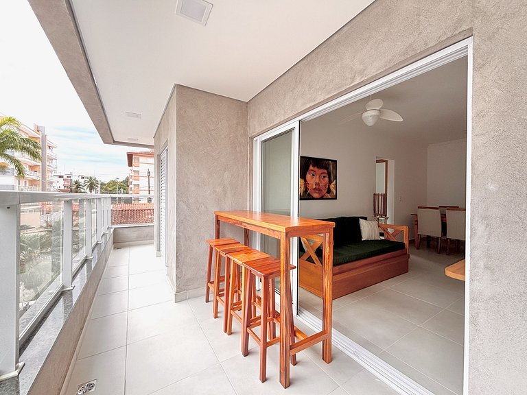 Z103_Ap novo 2 suítes entre Praia Grande e Itagua