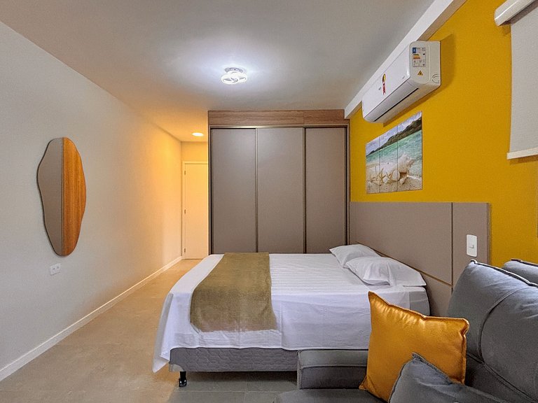 Studio novo c/ lazer completo Tenorio/Praia Grande