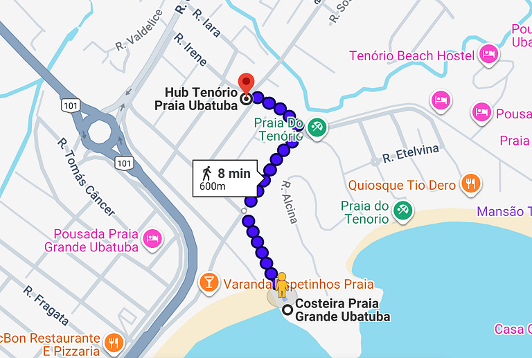 Studio novo c/ lazer completo Tenorio/Praia Grande