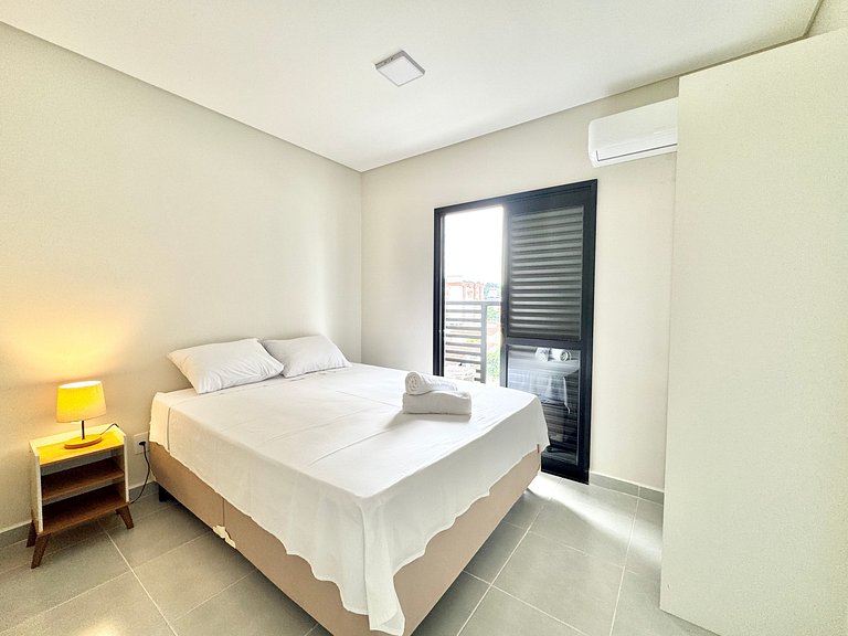 WAY_Moderno e Confortável, apto 2 suítes c/ AC