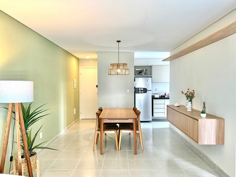 WAY_Moderno e Confortável, apto 2 suítes c/ AC