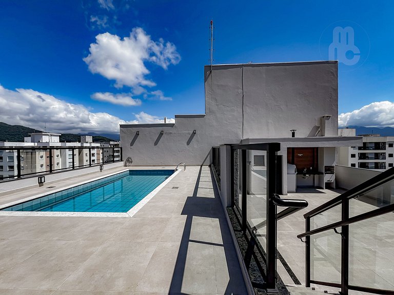 WAY_Moderno e Confortável, apto 2 suítes c/ AC